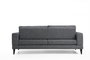 Atelier Del Sofa Sofá Cama 3 Plazas Gris Oscuro 210x90x85 cm
